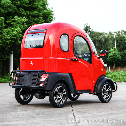 Low Speed Car YBKY2 Red Four Wheeler Electric Mini Vehicle Manufactory